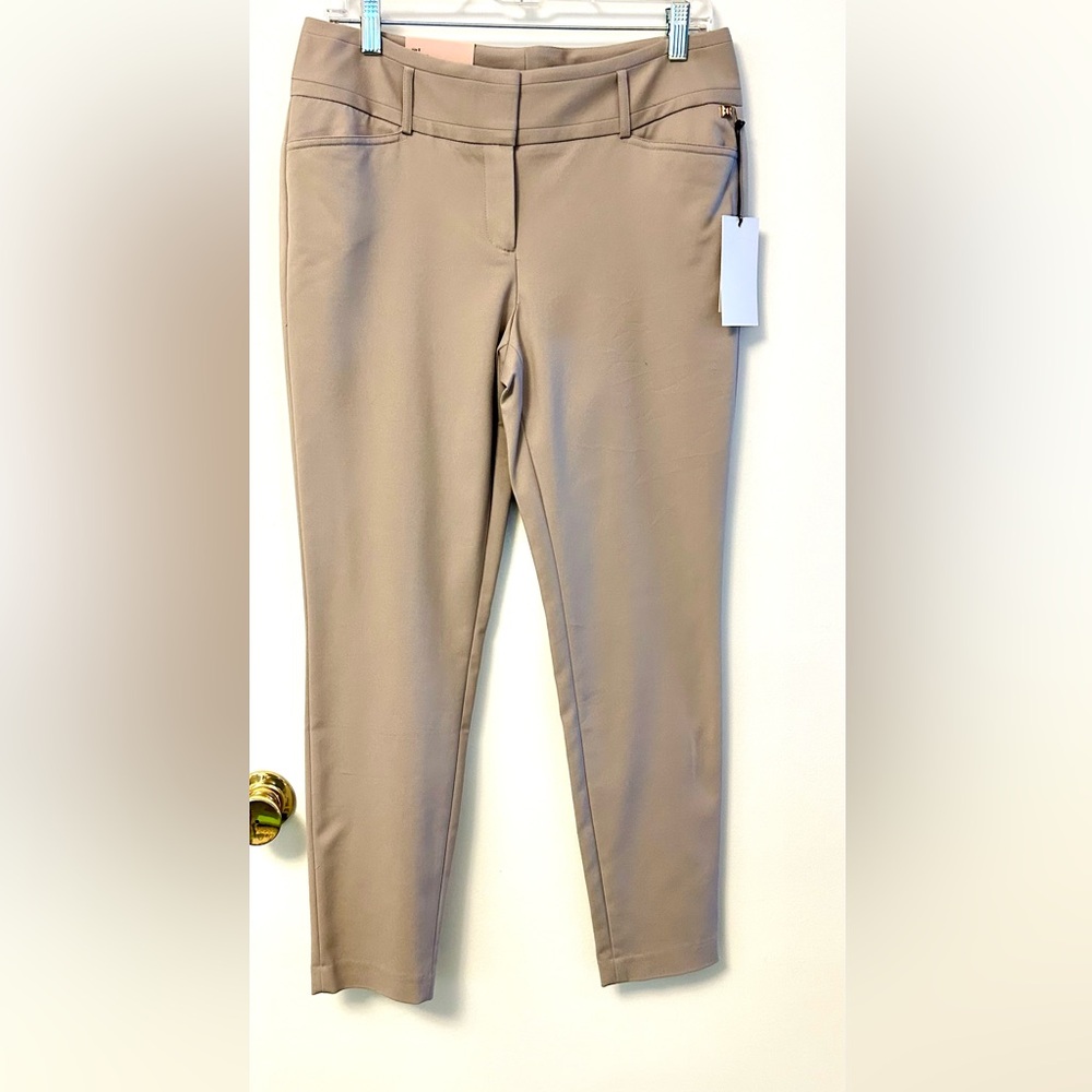 Ivanka Trump Taupe Ankle Pants size 8 NWT - Picture 2 of 10